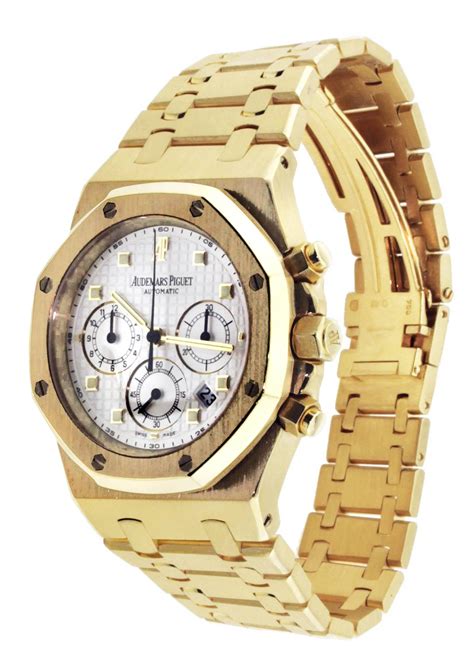 audemars piguet royal oak offshore yellow gold replica